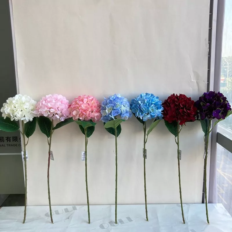 수국 인공 꽃