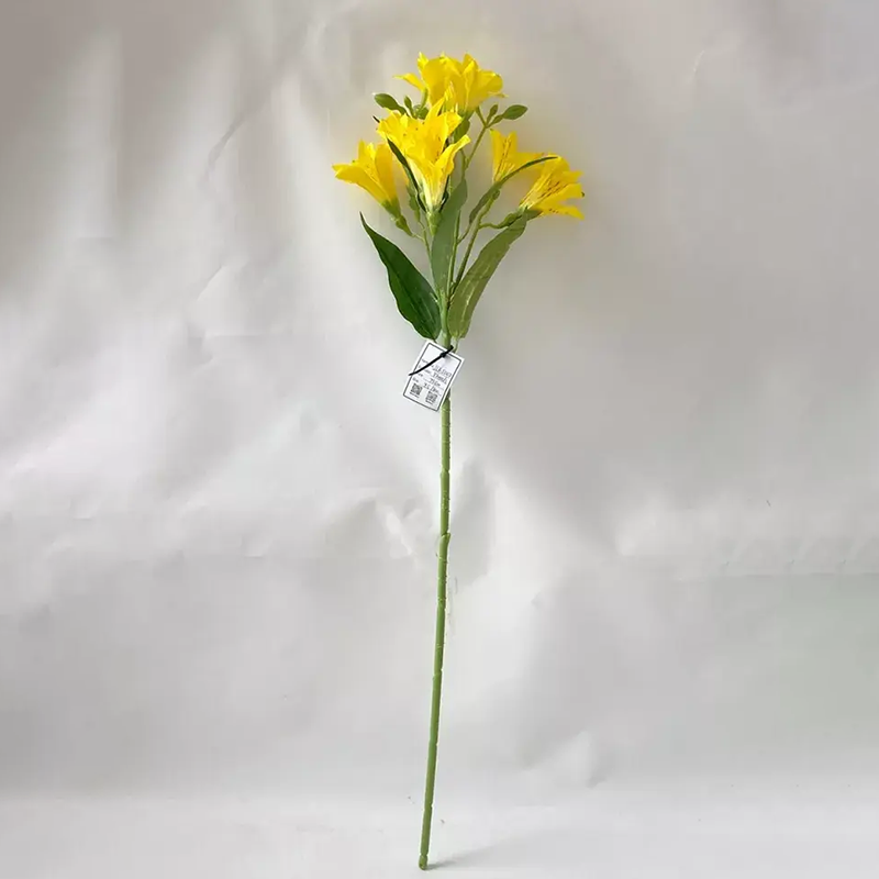 실크 인공 백합 꽃